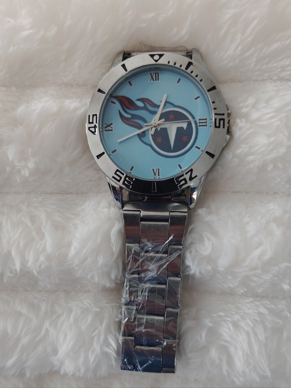Tennessee Titans Blue Dial Stainless Steel Watch - Picture 6 of 6